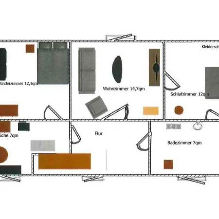Hansson-obergeschoss * Wyk auf Föhr